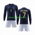 Camisola França Griezmann 7 Criança Equipamento Primeiro Copa do Mundo 2022 Manga Comprida